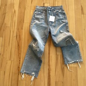 Pistola Cassie Super High Rise Straight Crop Los Feliz